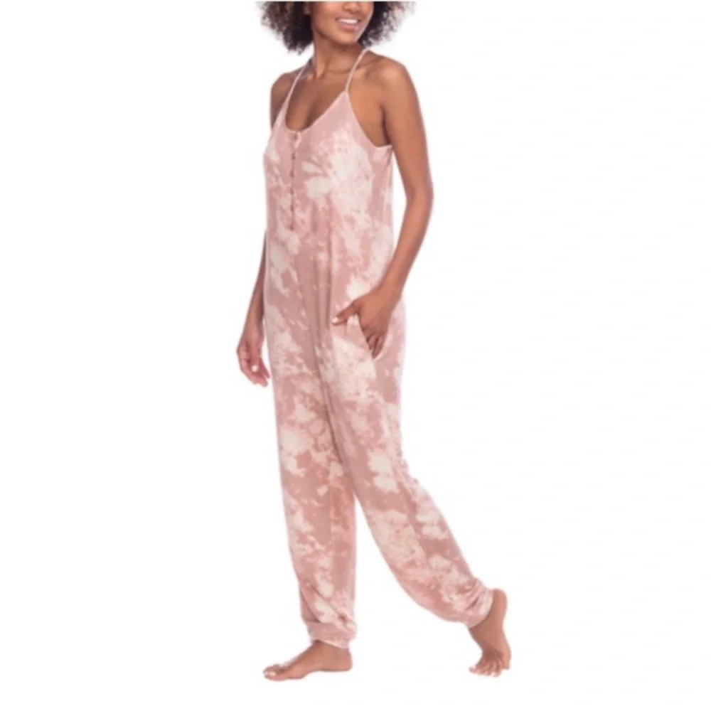 Honeydew Jumpsuit One Piece Pink Tie Dye - Picture 3 of 7